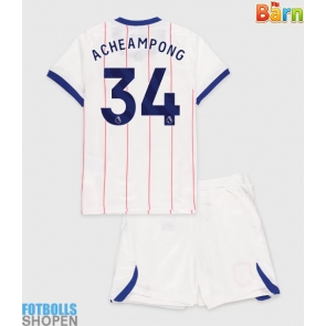 Billiga Chelsea Josh Acheampong #34 Tredjeställ Barn 2026-27 Kortärmad (+ Korta byxor)